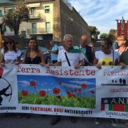 Manifestazione antifascista a Chianciano Terme 2016