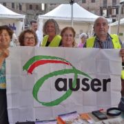 Delegazione Auser Bettolle alla Festa del Volontariato a Siena anno 2018