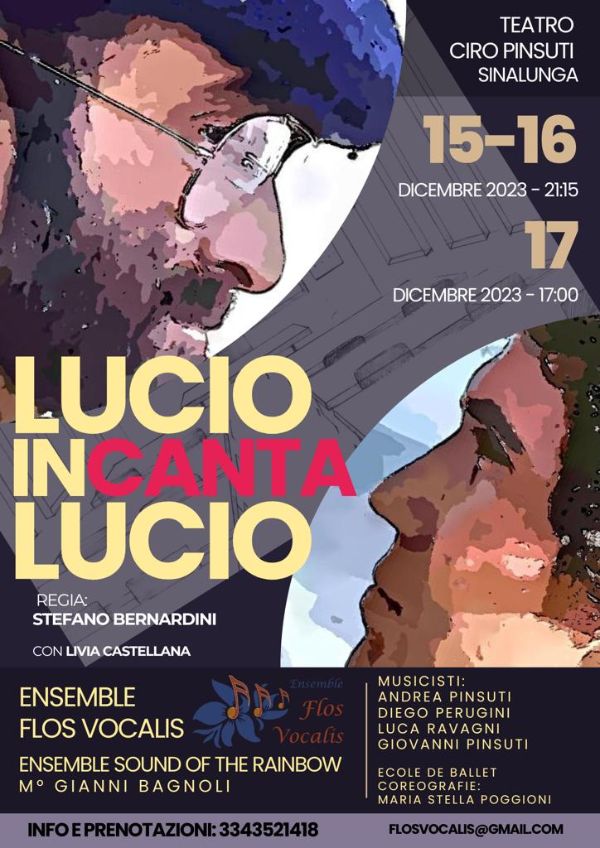 Lucio InCanta Lucio 15-16-17 dicembre 2023