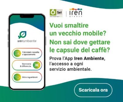 IrenAmbiente, l'App per i servizi ambientali