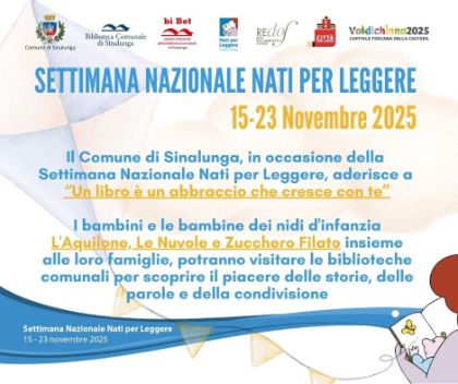 Settimana Nazionale Nati per leggere:           15-23 Novembre 2025