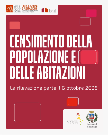 Censimento Permanente della Popolazione e delle Abitazioni: al via dal 6 ottobre Censimento Permanente della Popolazione e delle Abitazioni: al via dal 6 ottobre