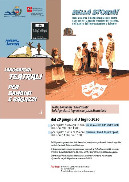 BELLA STORIA! LABORATORI TEATRALI PER BAMBINI E RAGAZZI