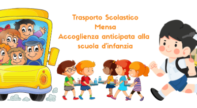 trasporto scolastico e mensa