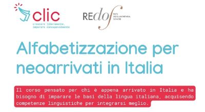 CLIC - locandina alfabetizzazione sinalunga