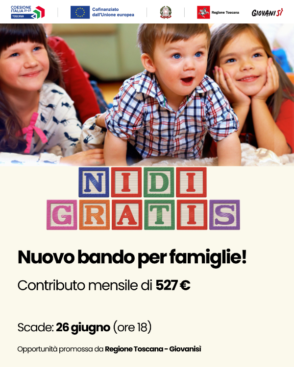 Locandina Nidi Gratis
