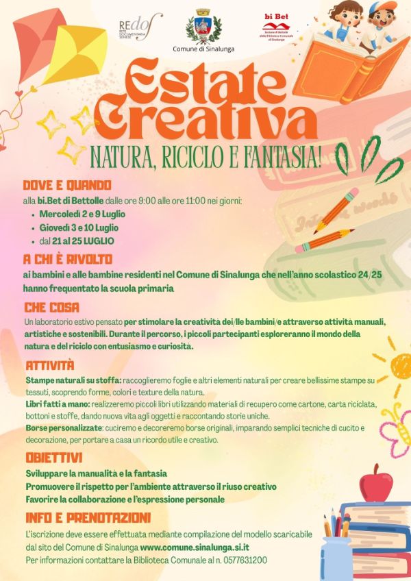 Locandina Estate creativa